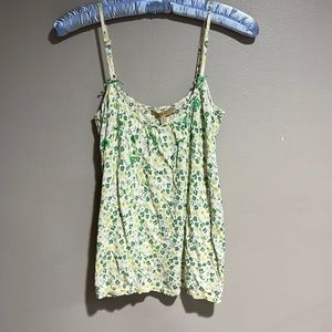 Flower print one of kind Tank